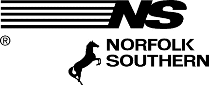 norfolk southern logo decal decals corporate library signspecialist logos2